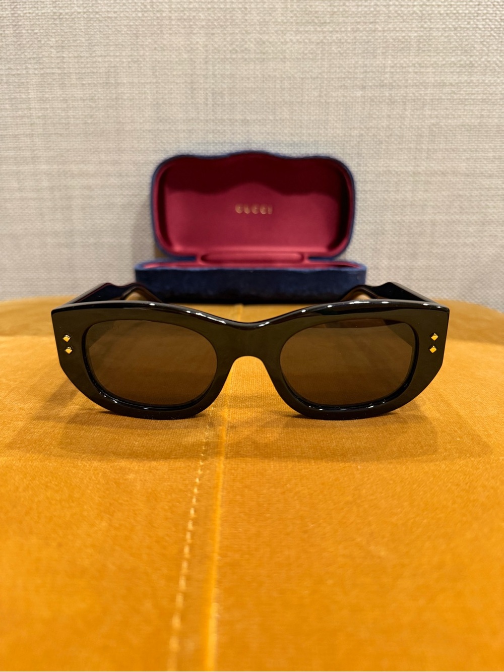 Gucci Nouvelle Vague 51MM Rectangular Sunglasses